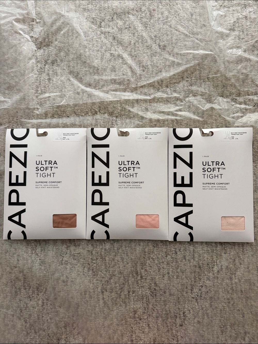 Capezio Ultra Soft Tights - Three Sheer Nude Shades